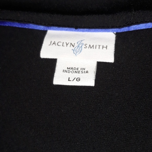 Jacklyn Smith wrap around dress size LG - Picture 3 of 4